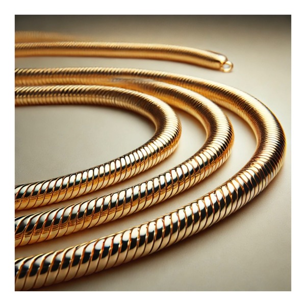 زنجیر اسنیک (Snake Chain): زیبایی و ظرافتی منحصر به فرد در دنیای جواهرات