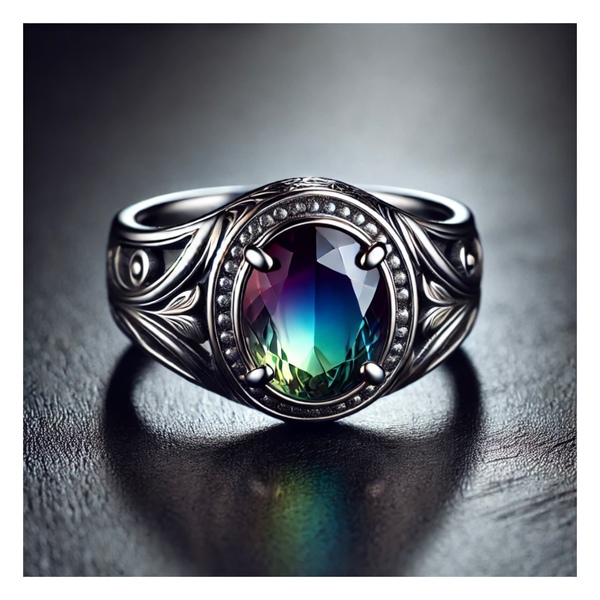 انگشتر موودی (Mood Ring): جواهری با تغییر رنگ‌های جادویی