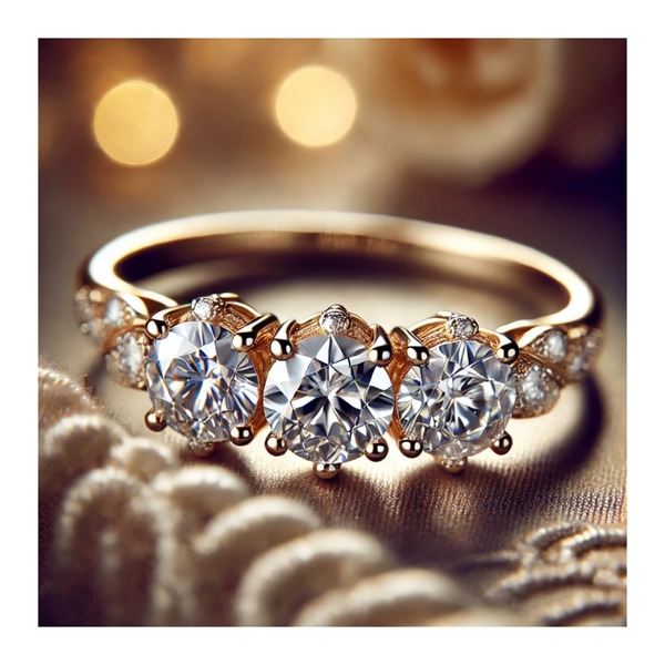 راهنمای جامع انگشتر سه سنگی (Three-Stone Ring) و ویژگی‌های آن