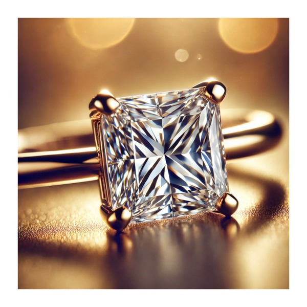  انگشتر برش پرنسسی (Princess Cut)؛ انتخابی درخشان و مدرن